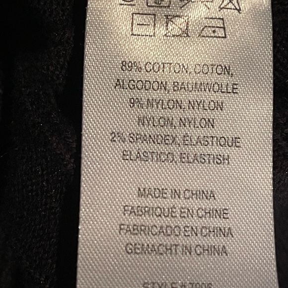 Minnie rose black cable knit cardigan with pearl buttons size small - Picture 3 of 3